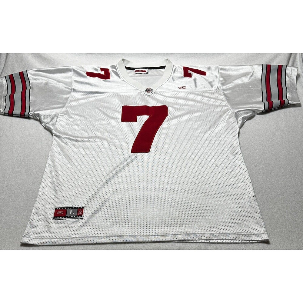 Ohio State Buckeyes C.J. Stroud #7 Headmaster Oversized Jersey Large READ*